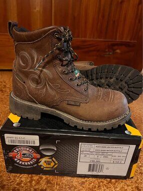 Justin Katerina 6” Steel Toe work boot.  Women’s 6 1/2 EU 36.5